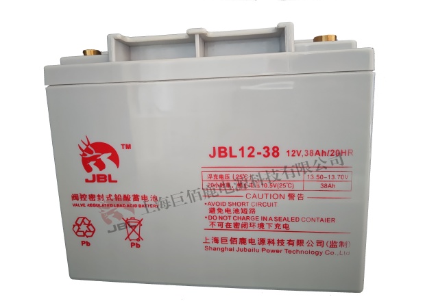 巨佰鹿阀控式电池 6-GFM-38 12V/38AH免维护电池